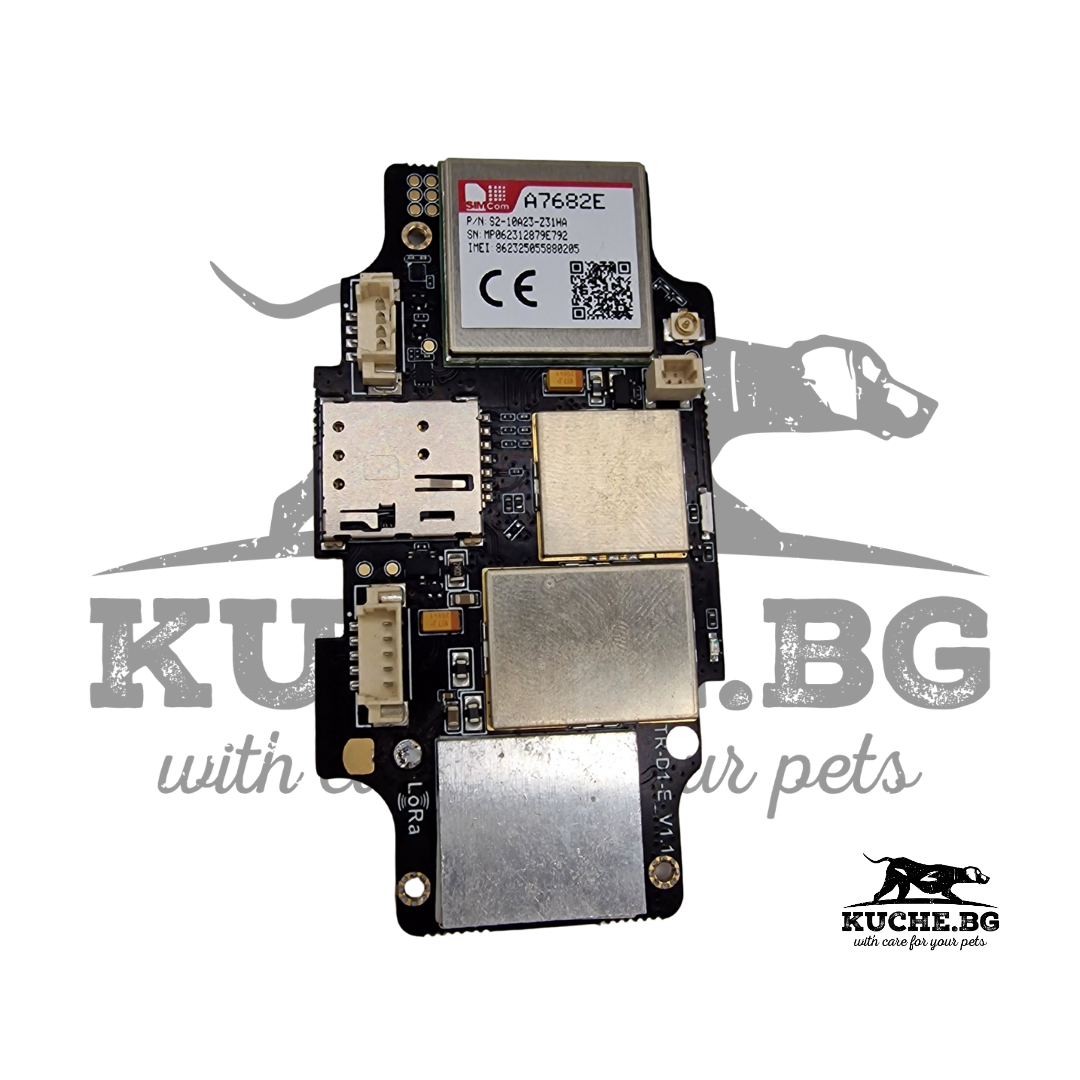 Основна платка TR DOG за ремонт на GPS устройства, резервна част, възстановяване на сигнал и заряд.